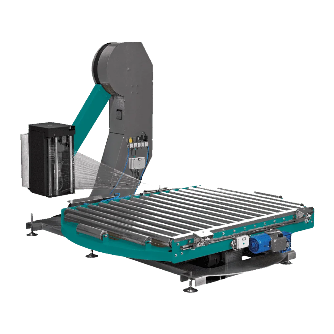 Mytho A with arm automatisk sträckfilmsmaskin