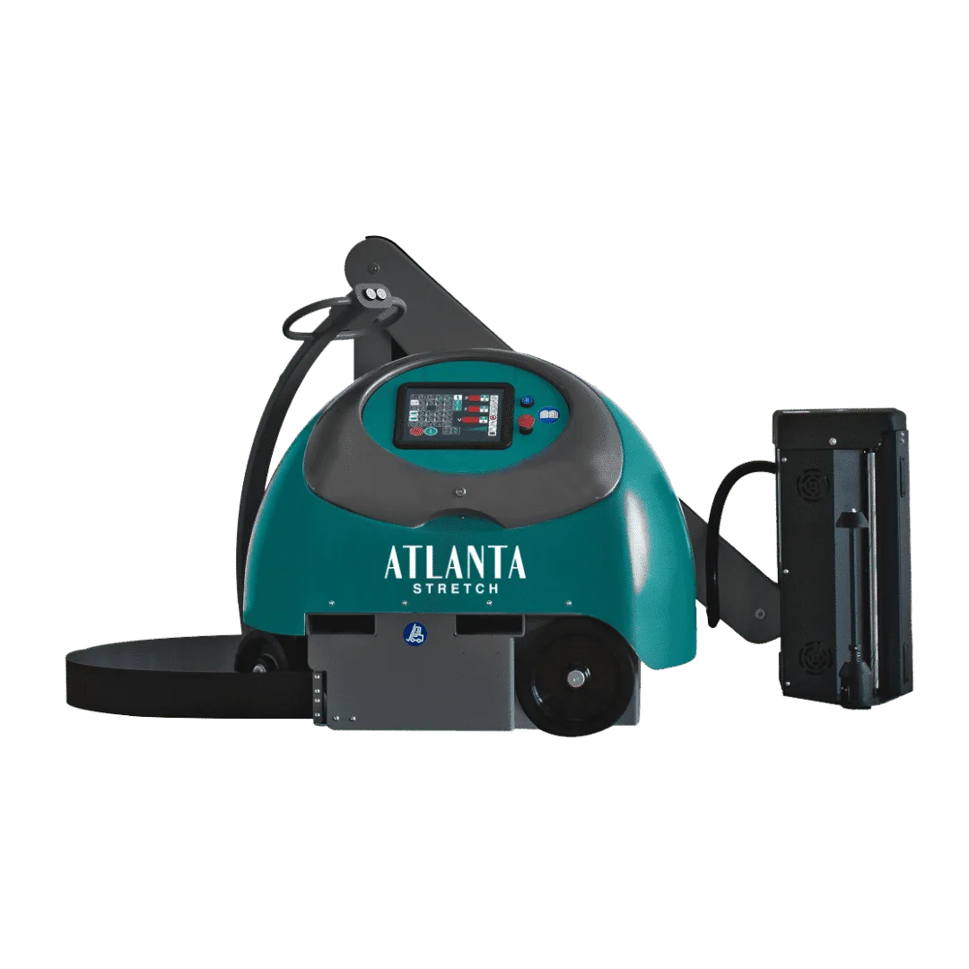 Sfera with arm halvautomatisk sträckfilmsmaskin