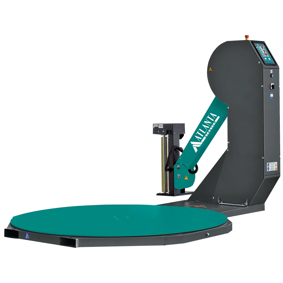 Synthesi with arm sträckfilmsmaskin